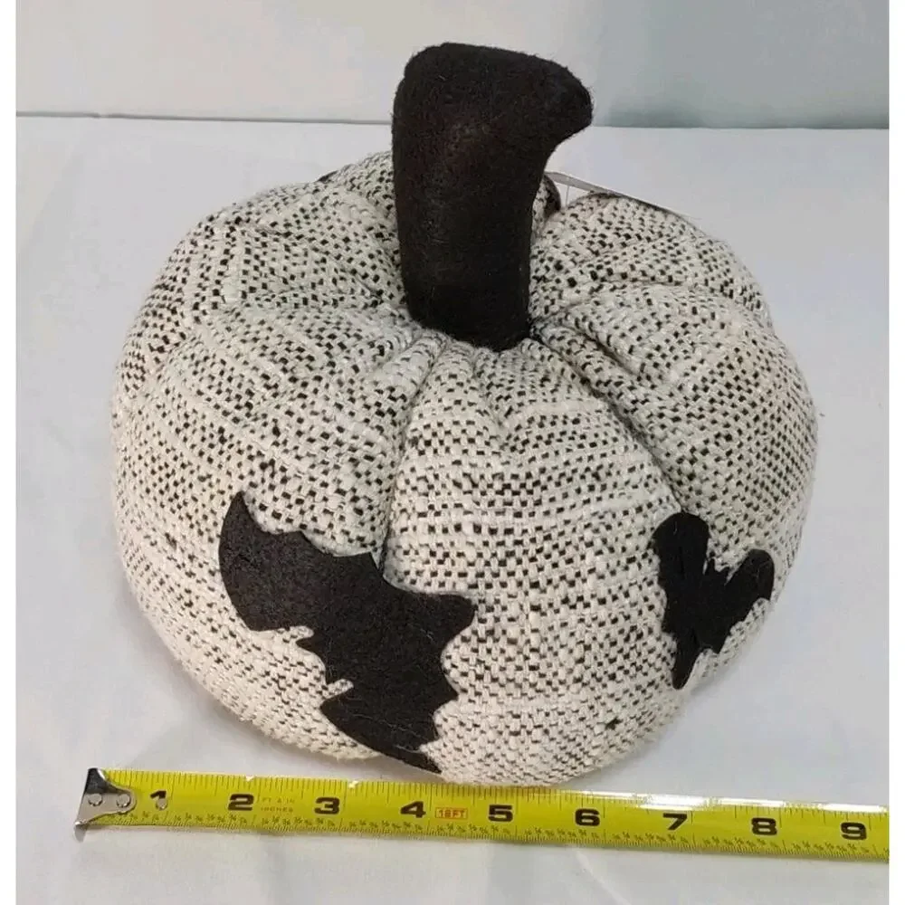 Way To Celebrate Set Of 3 Fall Jack-o-lantern, Bat, & Pumpkin Decorative Pillows